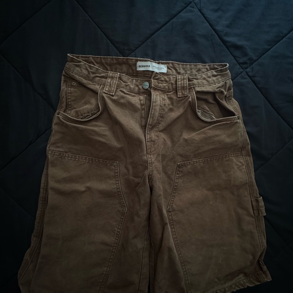 Bershka Brown Women's Shorts